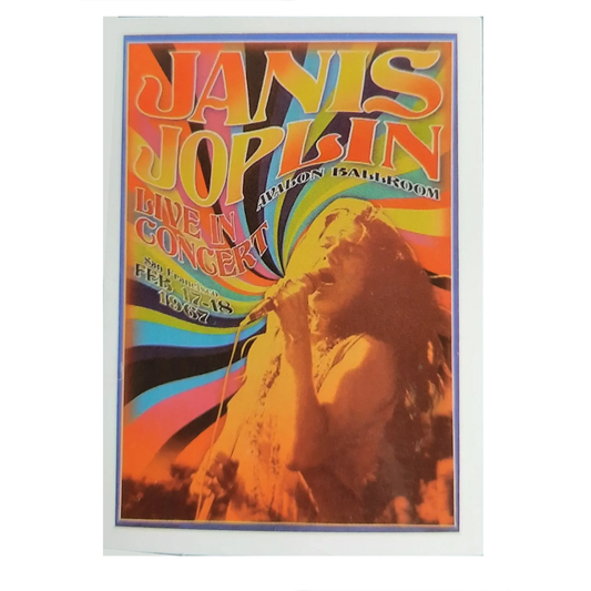 Autocollant Janis Joplin
