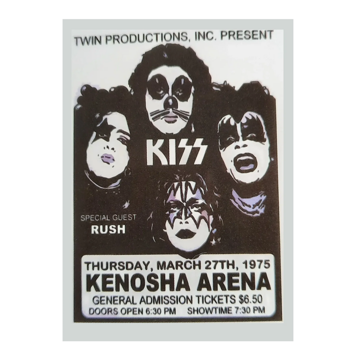 Sticker Kiss at Kenosha Arena
