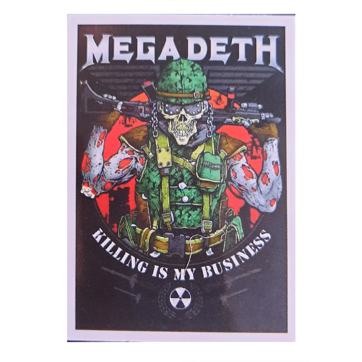 Autocollant Megadeth - Killing is my business