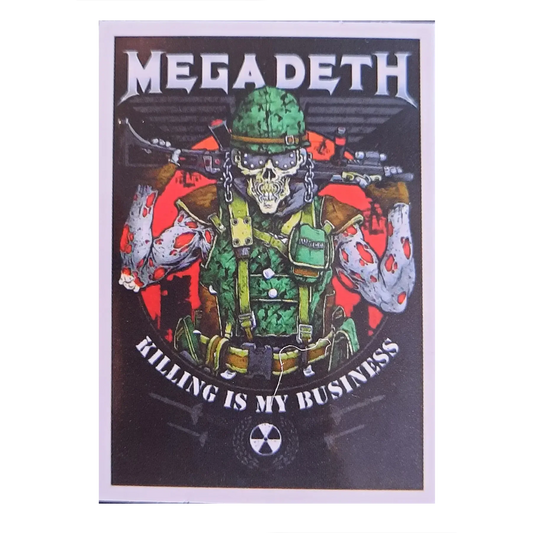 Autocollant Megadeth - Killing is my business