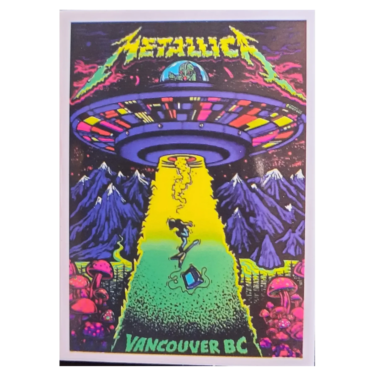 Autocollant Metallica - Vancouver BC