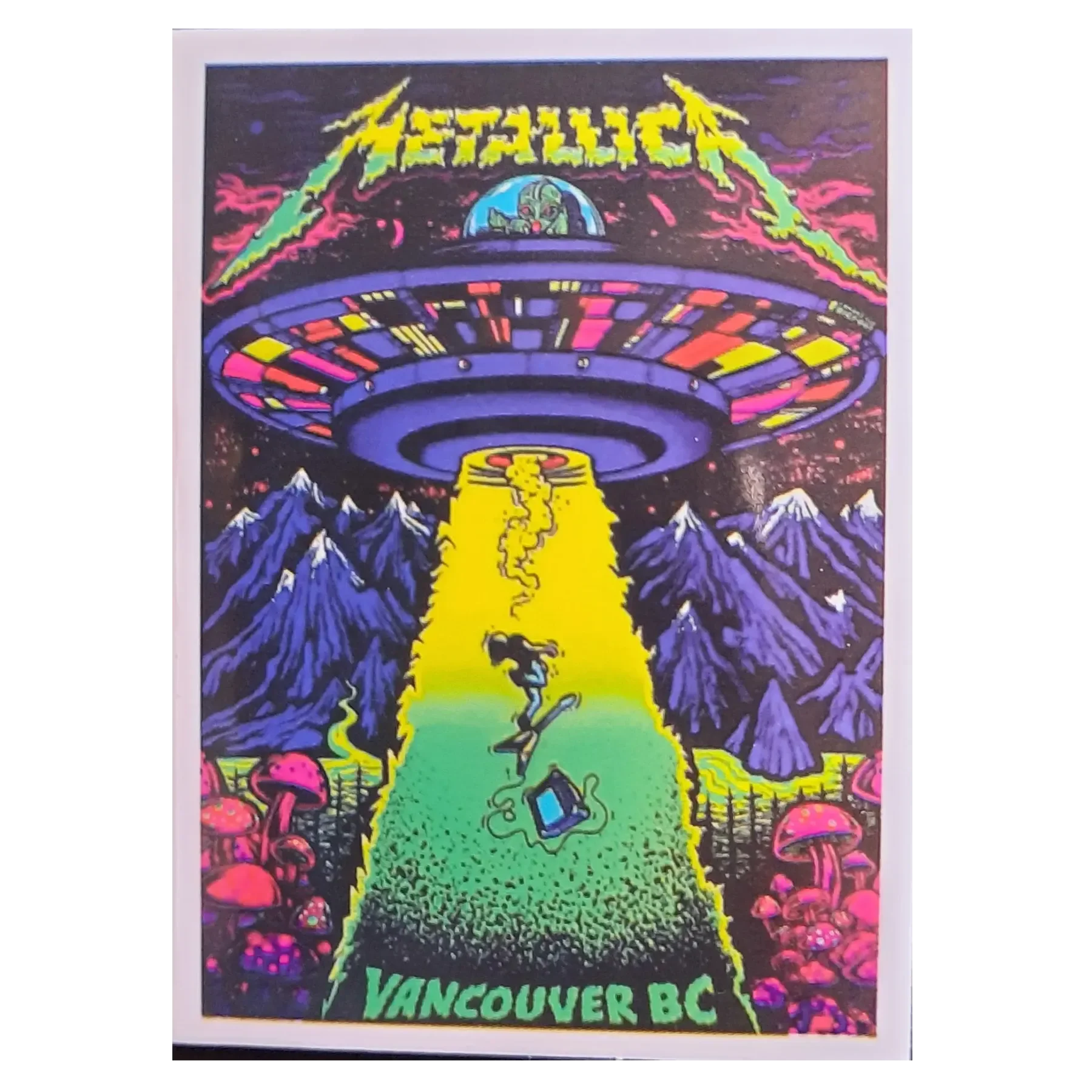 Sticker Metallica - Vancouver BC