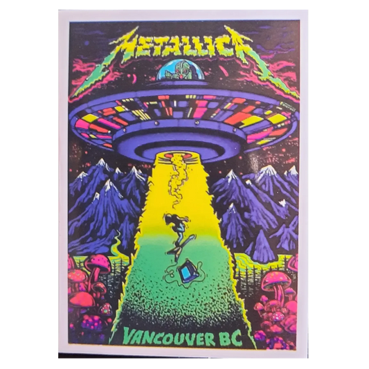 Sticker Metallica - Vancouver BC
