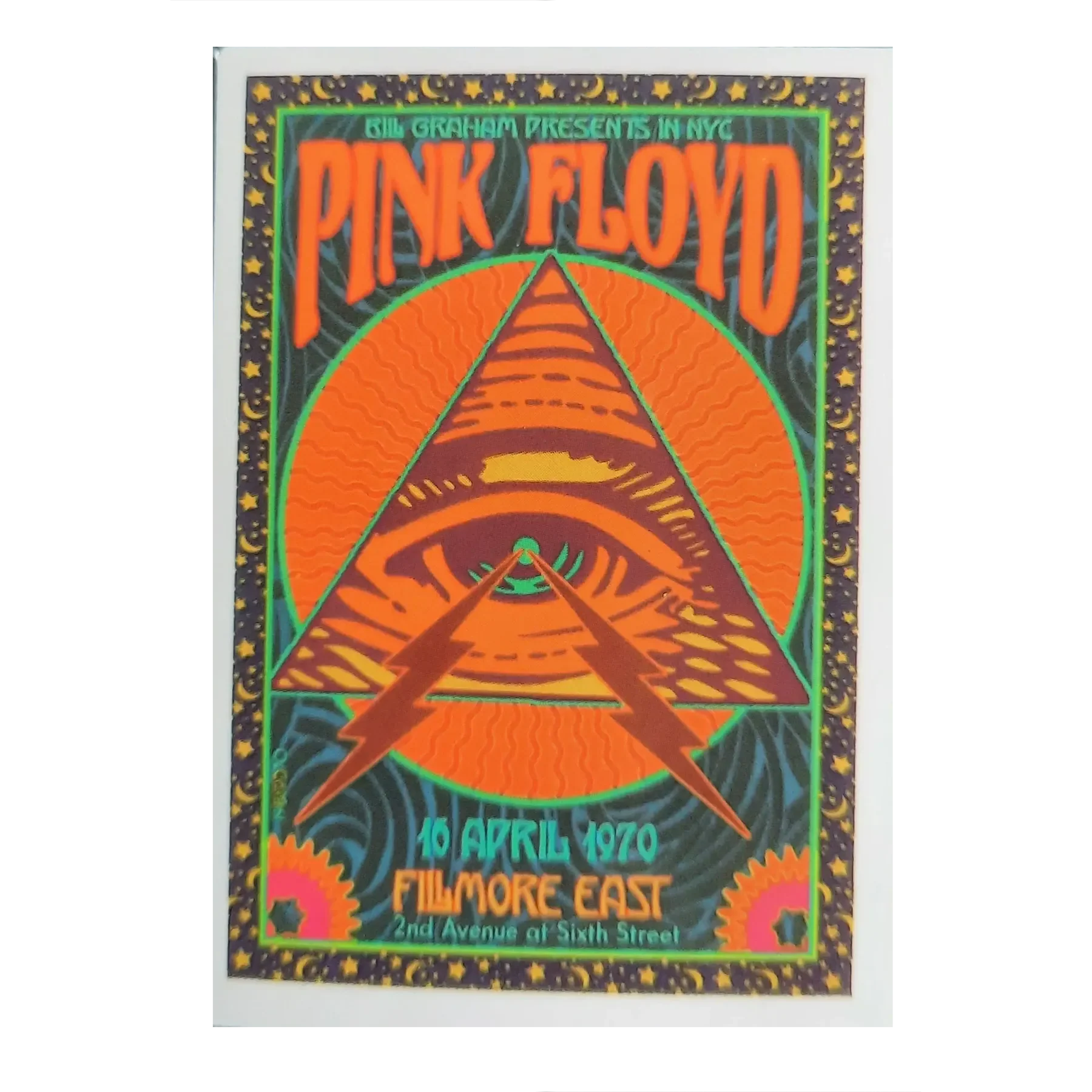 Autocollant Pink Floyd at Filmore East