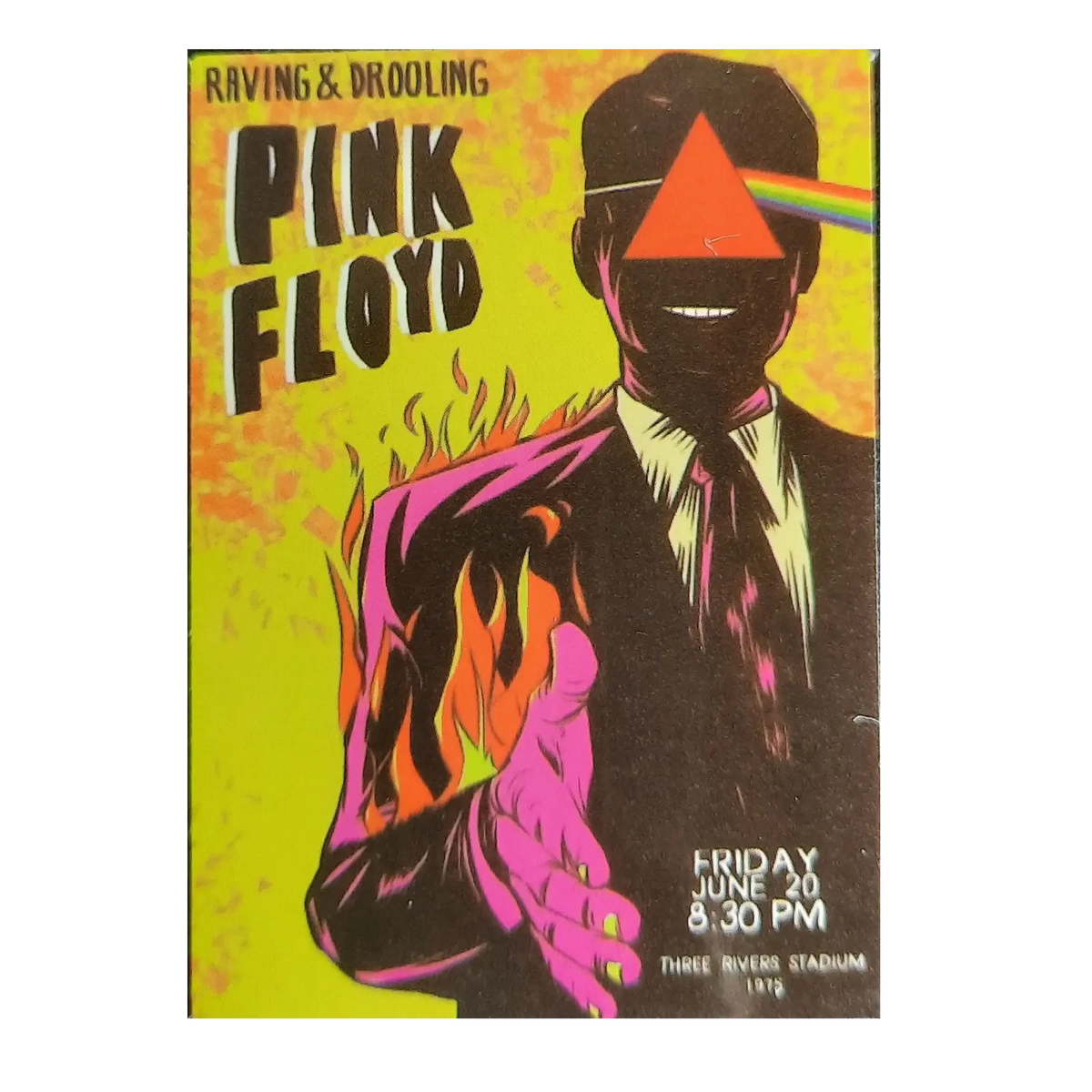 Autocollant Pink Floyd at Three Rivers Stadium