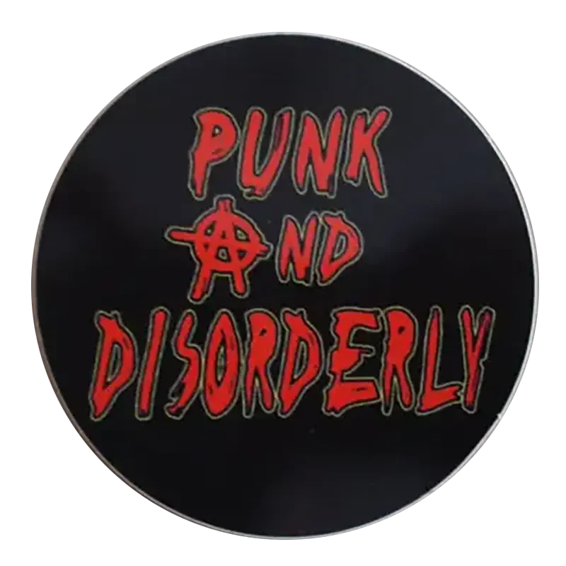 Sticker Punk and Disorderly
