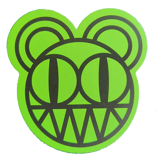 Autocollant Radiohead vert