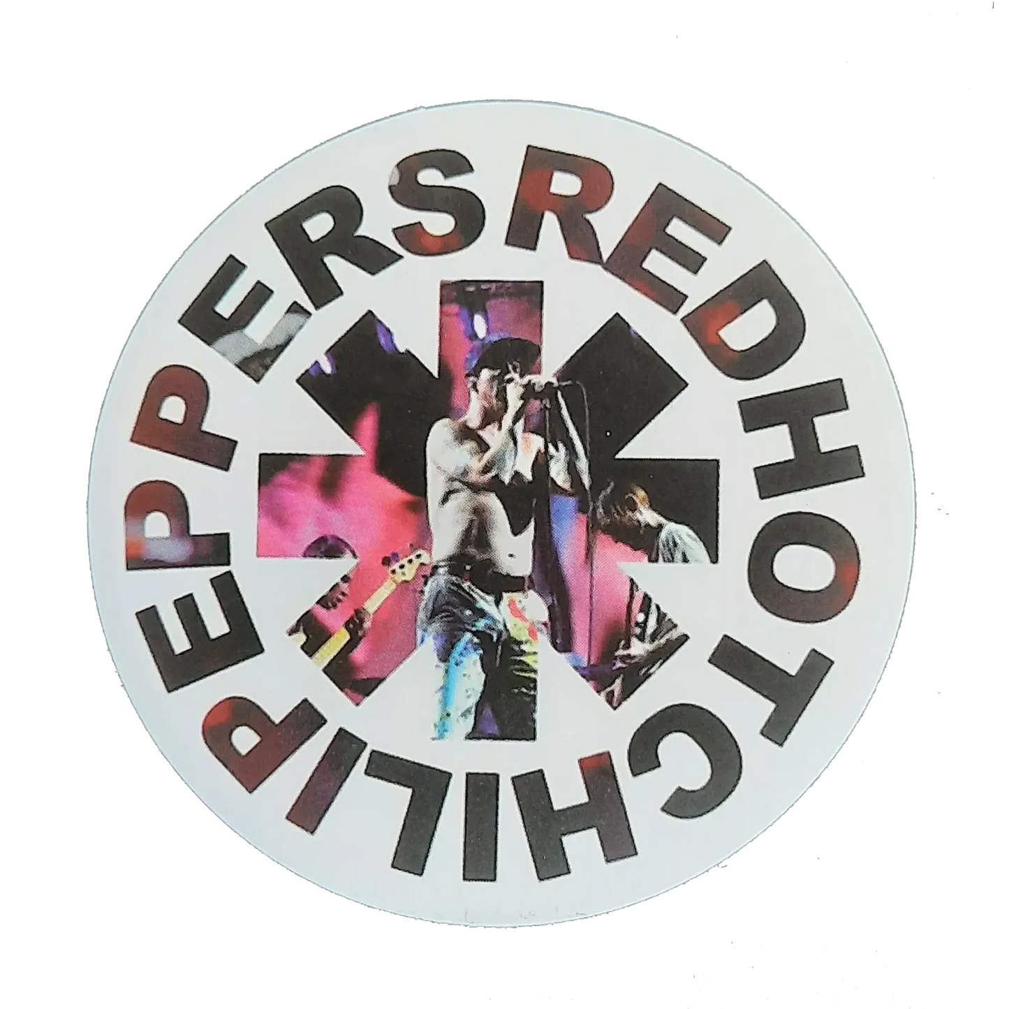 Sticker Red Hot Chili Peppers - Cross band