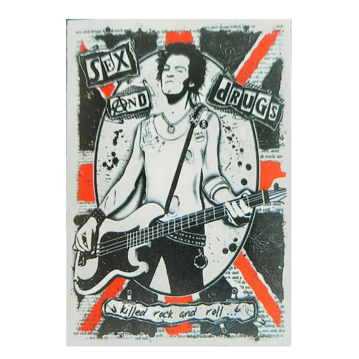 Autocollant Sex Pistols - Sex & Drugs...