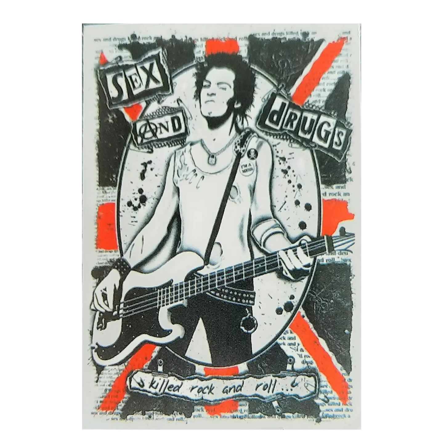 Sticker Sex Pistols - Sex & Drugs...