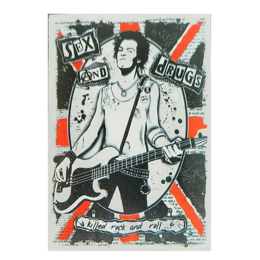 Sticker Sex Pistols - Sex & Drugs...