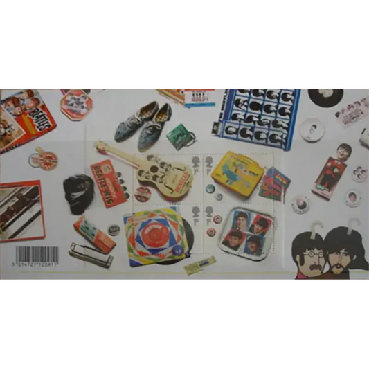 Planche de 4 timbres Beatles