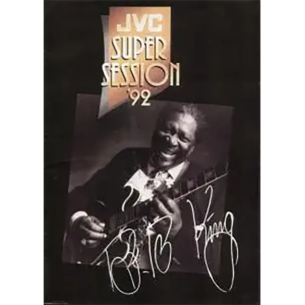 Programme officiel BB King JVC Super session 92