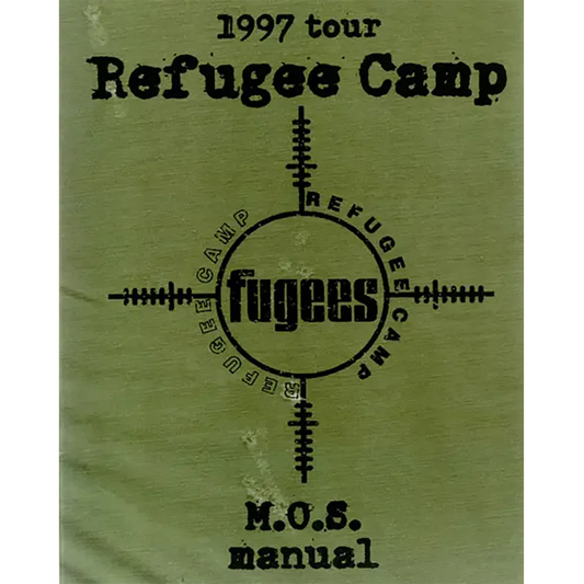 Programme officiel Fugees Refugee Camp 1997 tour