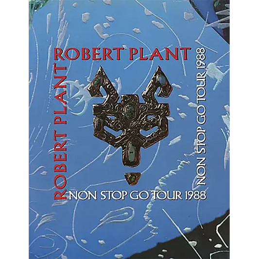 Programme officiel Robert Plant Non stop go tour 1988