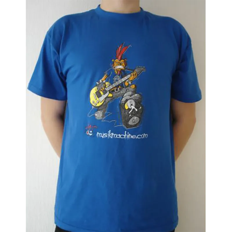 T-shirt Musik Machine (bleu)