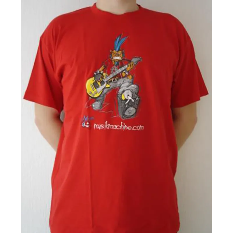 T-shirt Musik Machine (rouge)