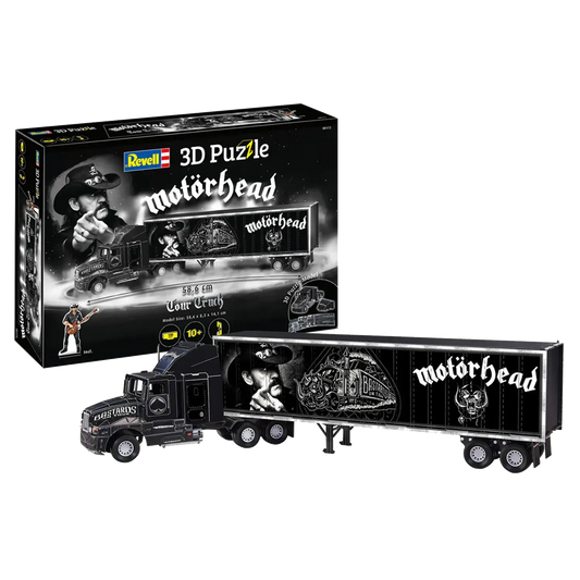 Vue complète du camion Motorhead une fois monté – modèle 3D à collectionner