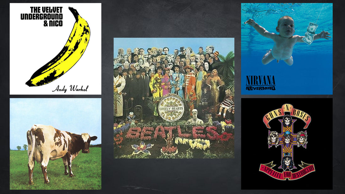 Les plus belles pochettes d’albums rock : art et provocation