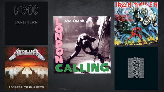 Les pochettes cultes du rock des années 80 : entre puissance, provocation et légende