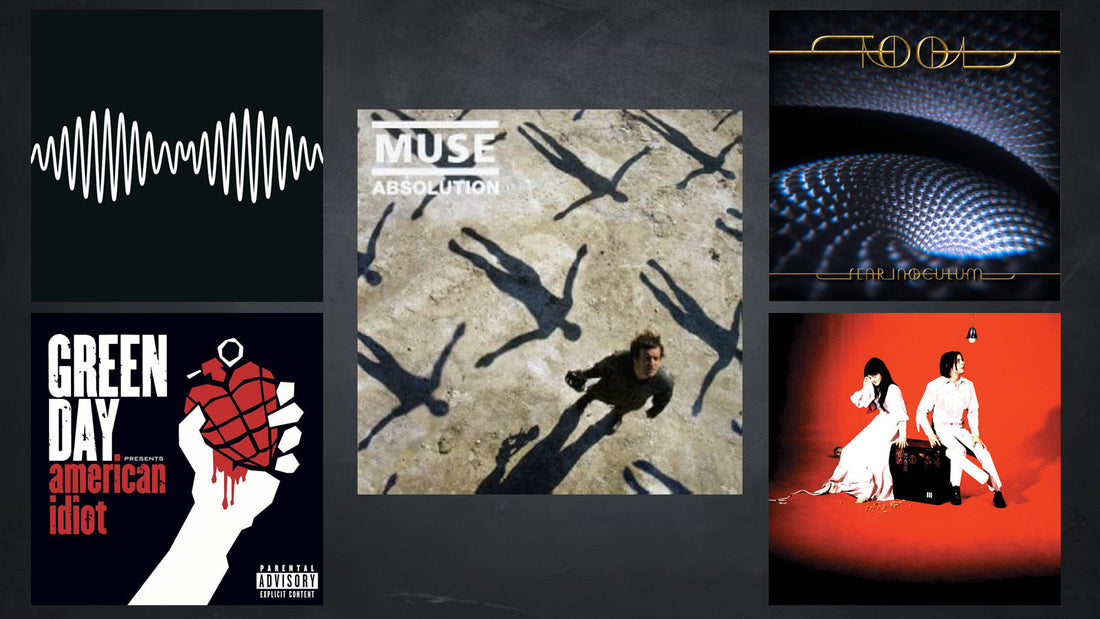 Les pochettes cultes du rock des années 2000 et au-delà : quand le visuel renaît à l’ère numérique