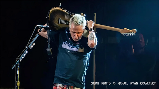 Mike McCready et sa guitare | Mike McCready and his guitar