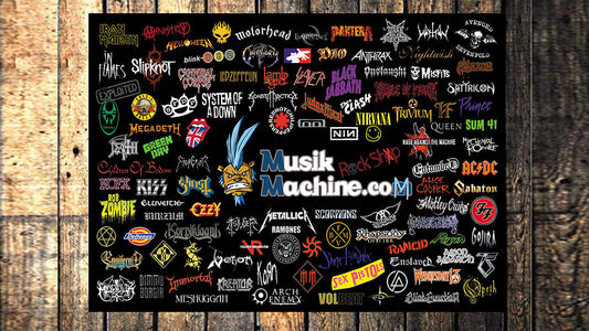 Quelle est la meilleure boutique de merch officiel de groupes de rock?