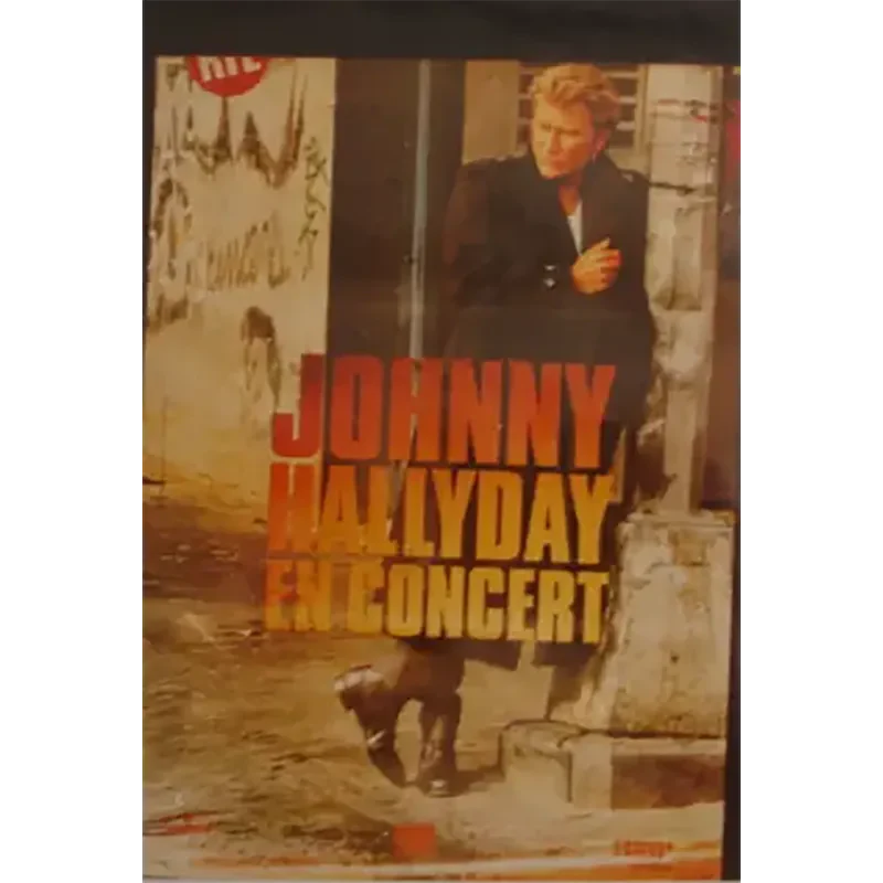 Affiche Johnny Hallyday - En concert
