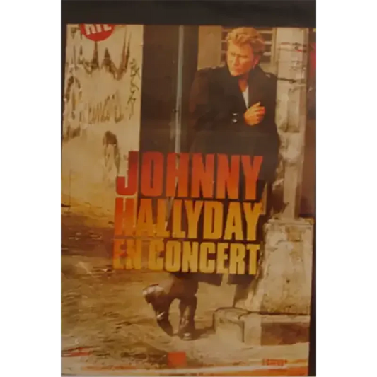 Affiche Johnny Hallyday - En concert