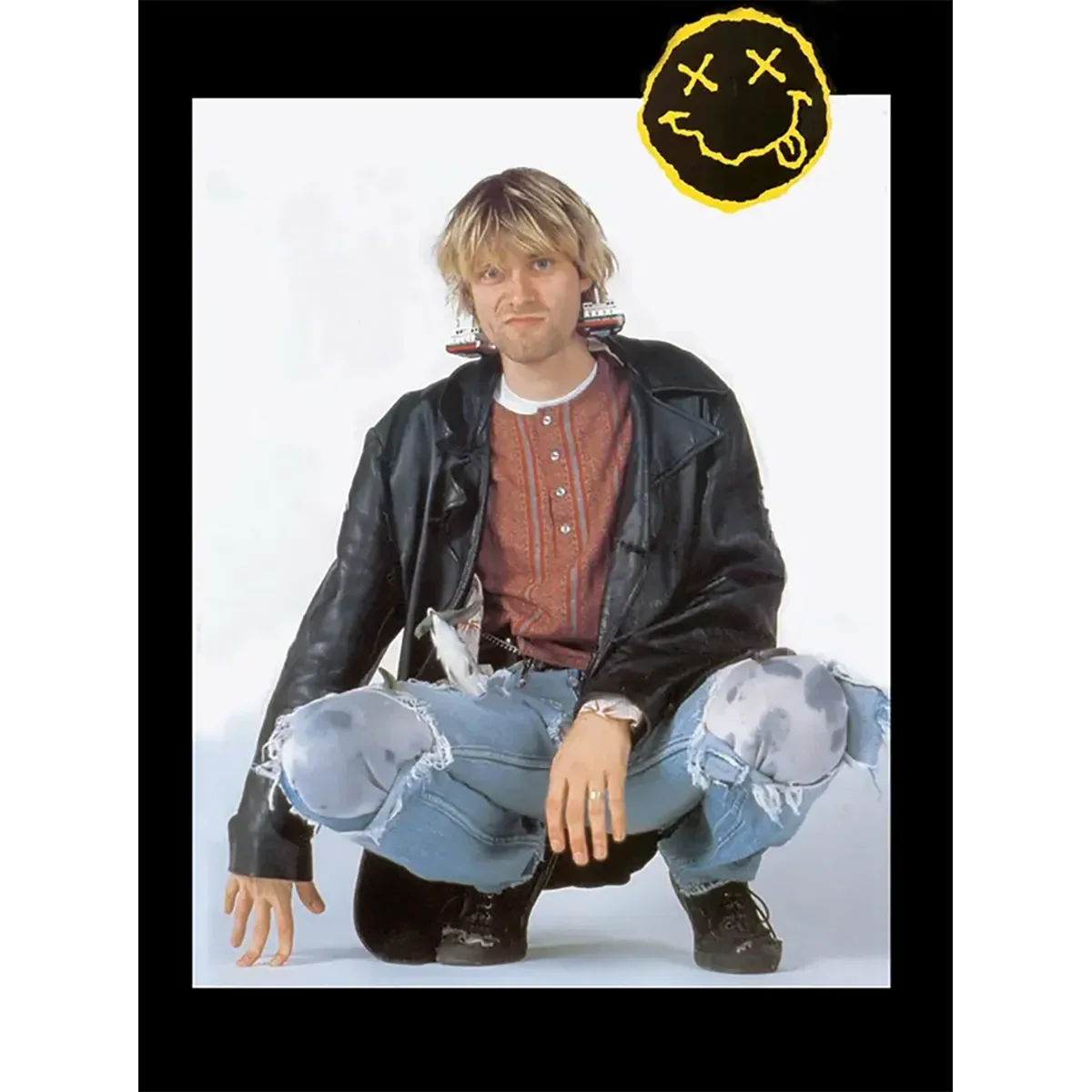 Decorative slate Nirvana - Kurt