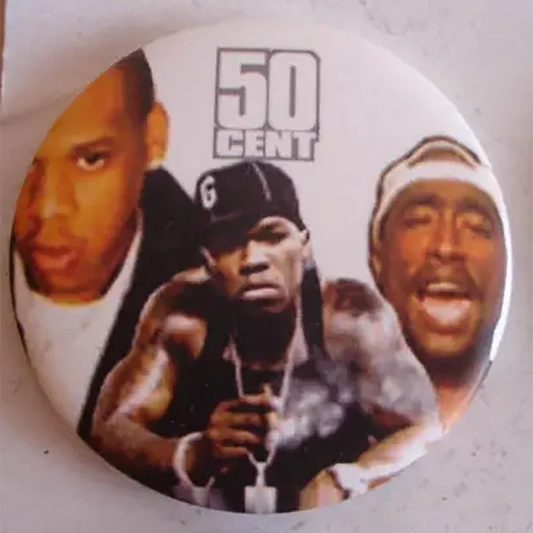 Badge Fifty Cent, Jay-Z, Tupac