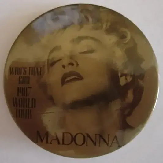 Badge Madonna - Who's that girl tour