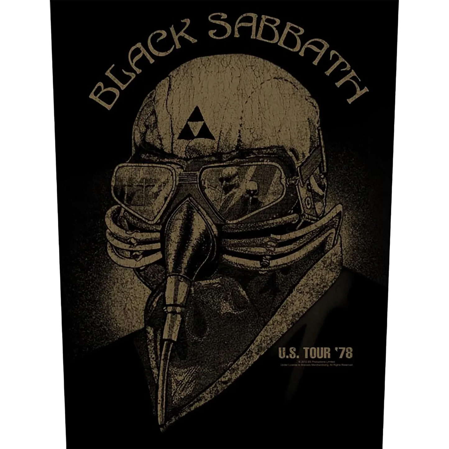 Ecusson Black Sabbath - US tour '78 [Dossard]