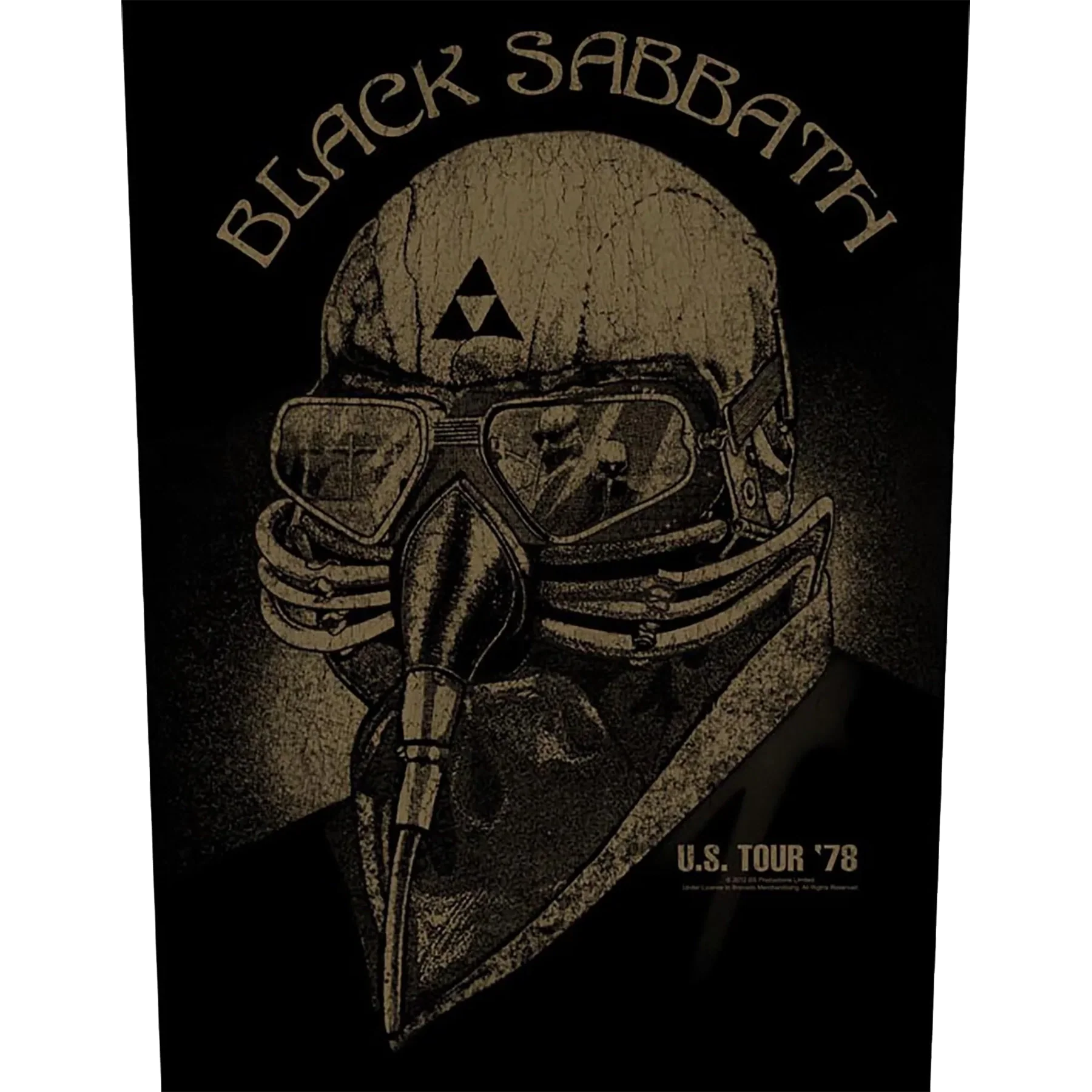 Ecusson Black Sabbath - US tour '78 [Dossard]