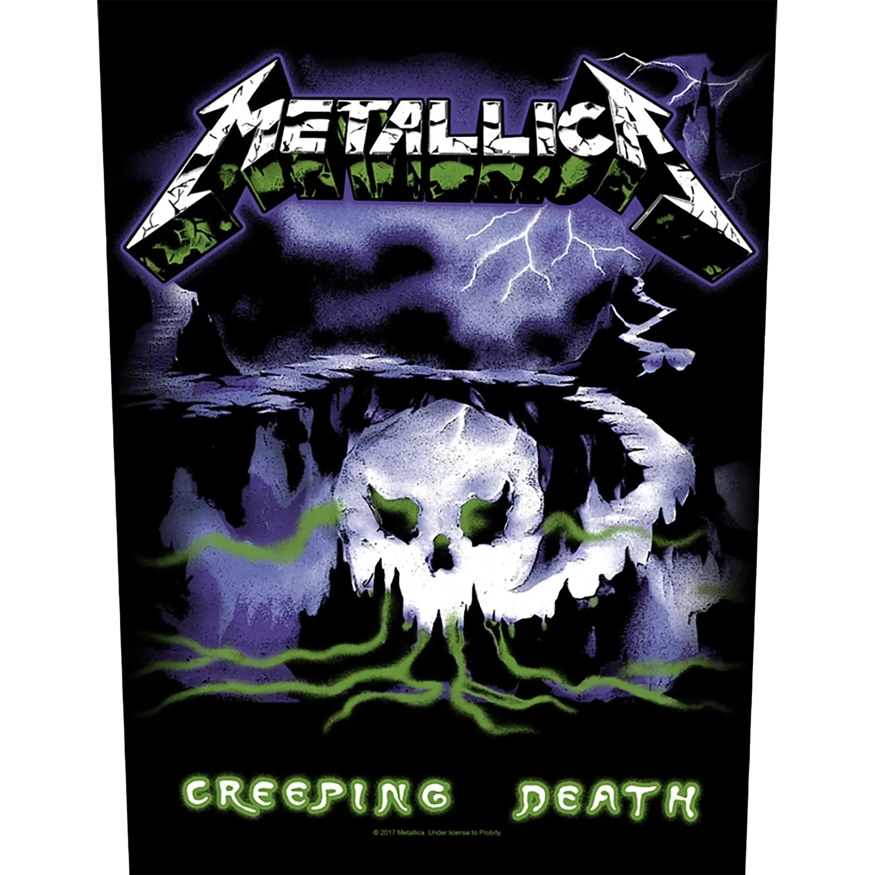 Ecusson Metallica - Creeping Death [Dossard]