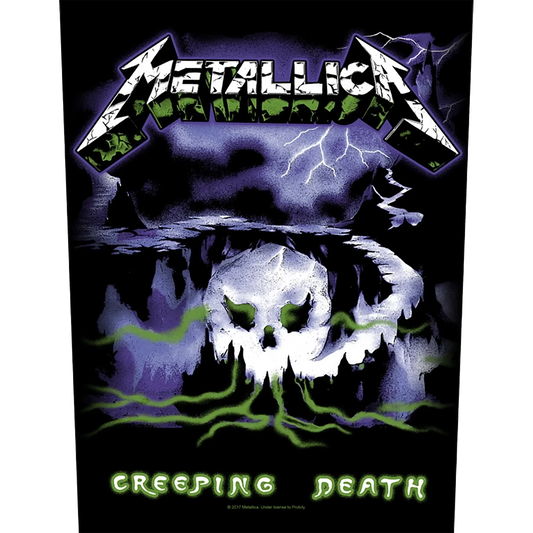 Ecusson Metallica - Creeping Death [Dossard]