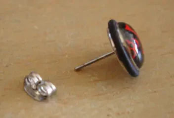 Boucle d'oreille Skull