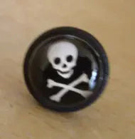Boucle d'oreille Skull