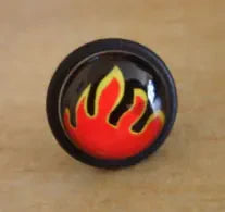 Boucle d'oreille Flammes