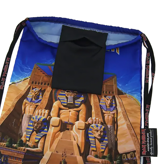 Vue intérieure – Compartiment intérieur du sac Iron Maiden Powerslave