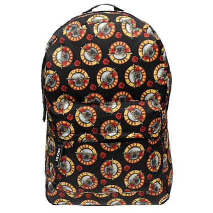 Sac à dos Guns N’ Roses RockSax officiel motif all over – vue avant