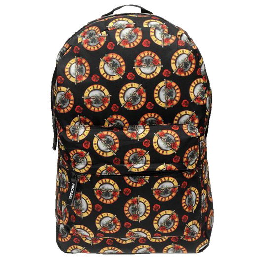 Sac à dos Guns N’ Roses RockSax officiel motif all over – vue avant