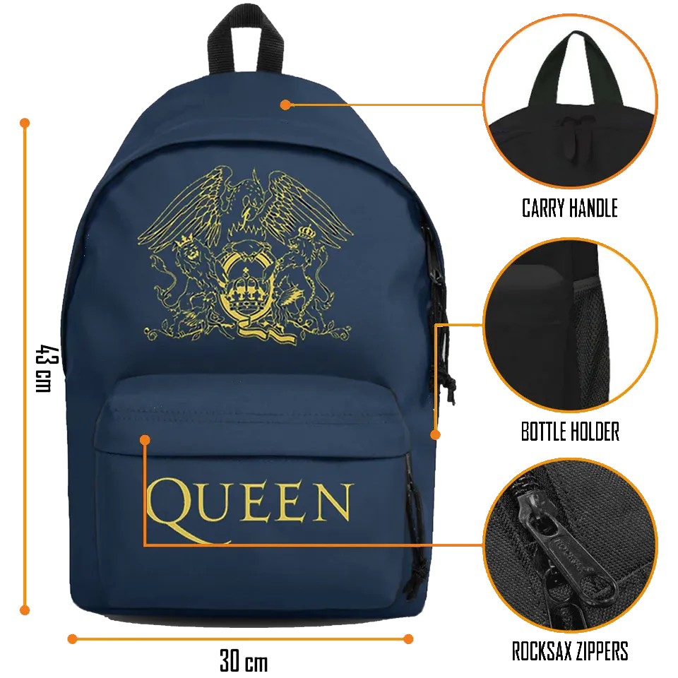 Sac à dos Queen - caractéristiques poignée, poche, zip