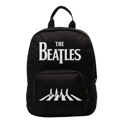 Sac à dos Beatles format mini, design logo et passage piéton culte