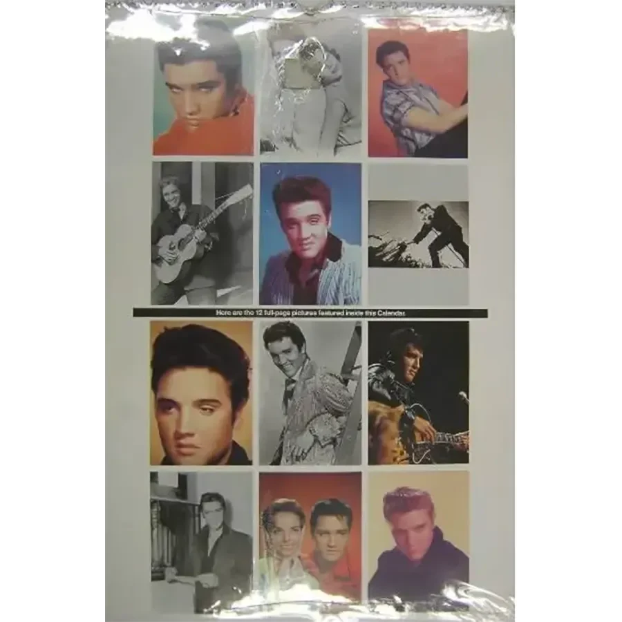 Vintage calendar Elvis Presley 1993 (dos)