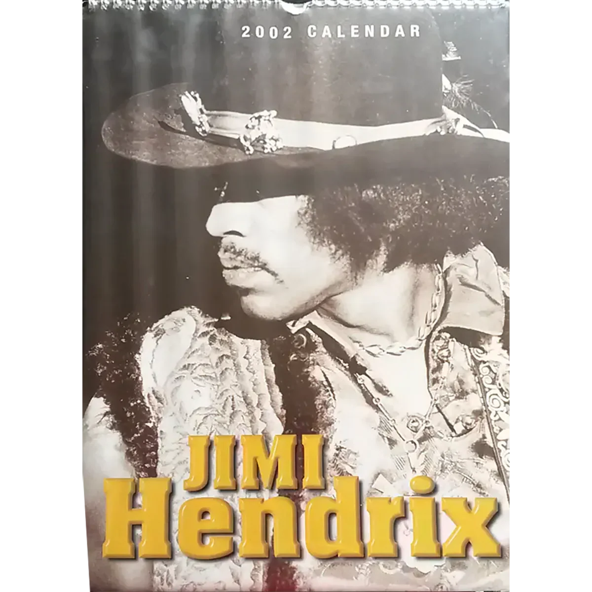 Calendrier vintage Jimi Hendrix 2002