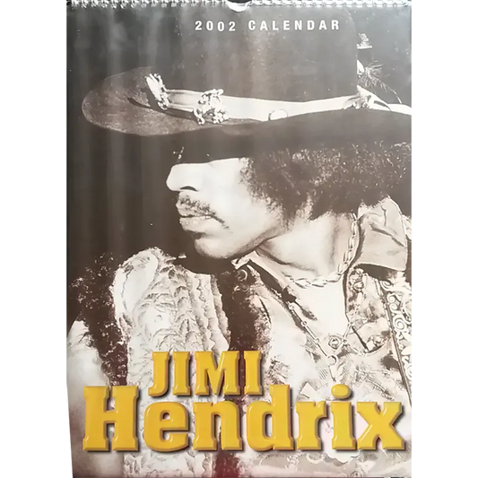 Calendrier vintage Jimi Hendrix 2002
