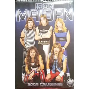 Calendrier vintage Iron Maiden 2006