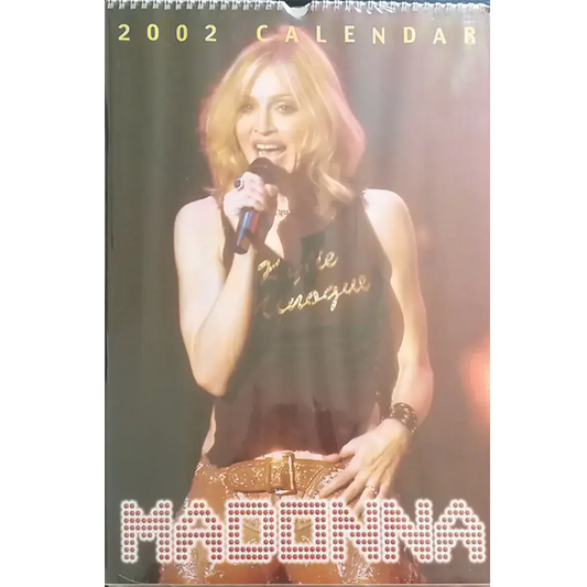 Calendrier vintage Madonna 2002