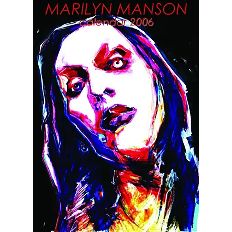 Vintage calendar Marilyn Manson 2006